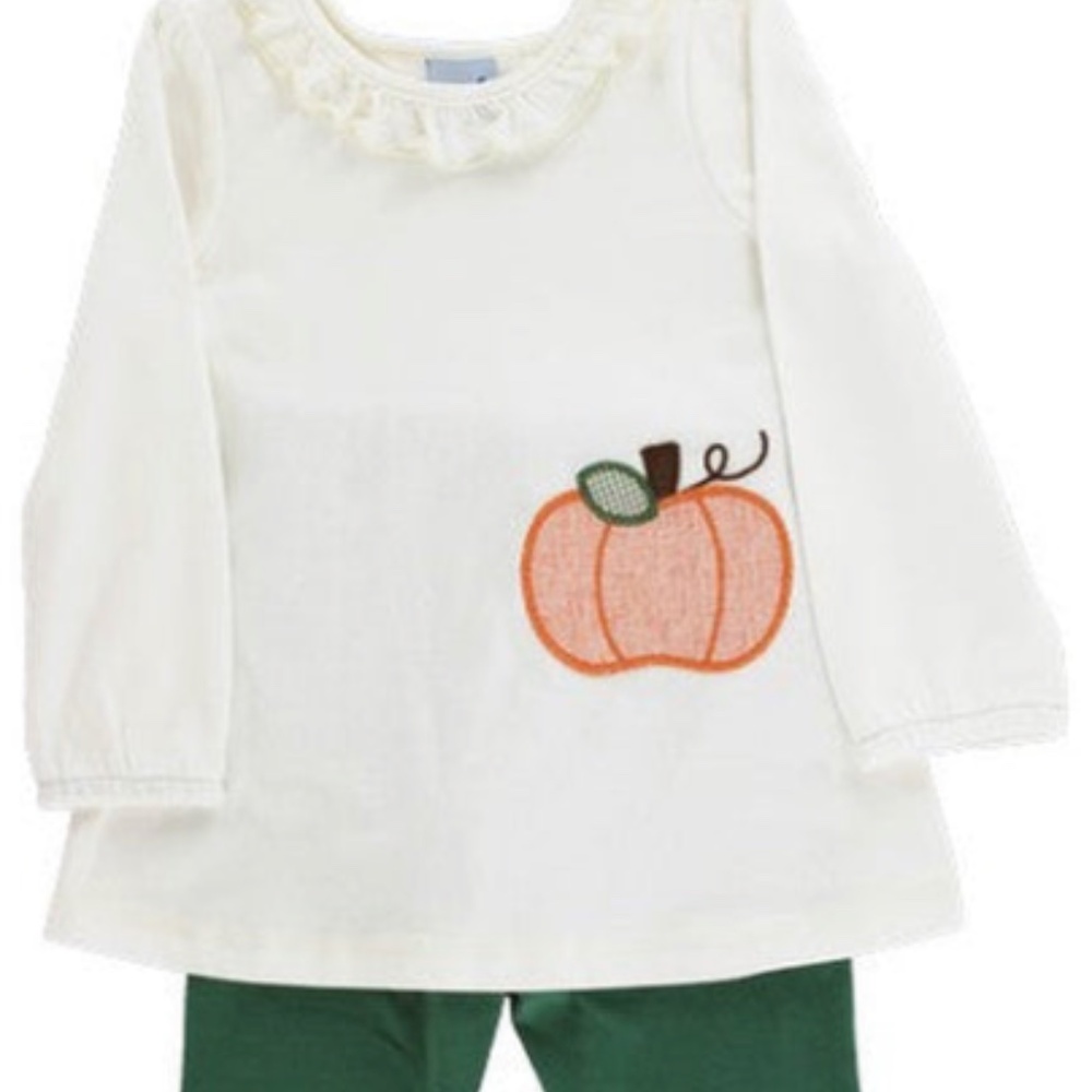 Bailey Boys Pumpkin Tunic Pants Set